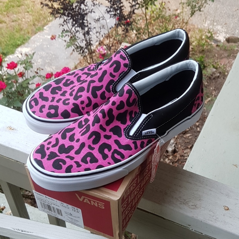 Vans Pink Leopard Classic